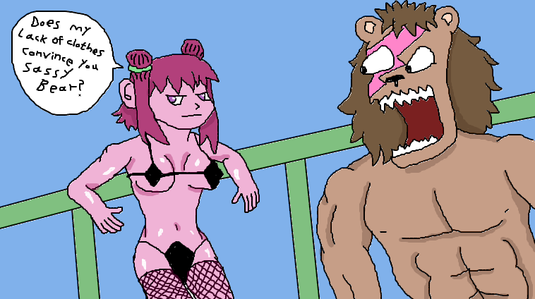 sassybearclarence artwork